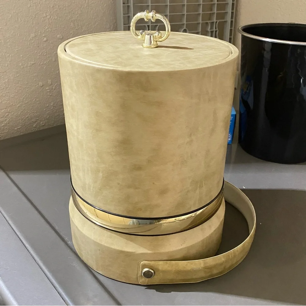 vtg Shelton-Ware NY • Tall Insulated Ice Bucket